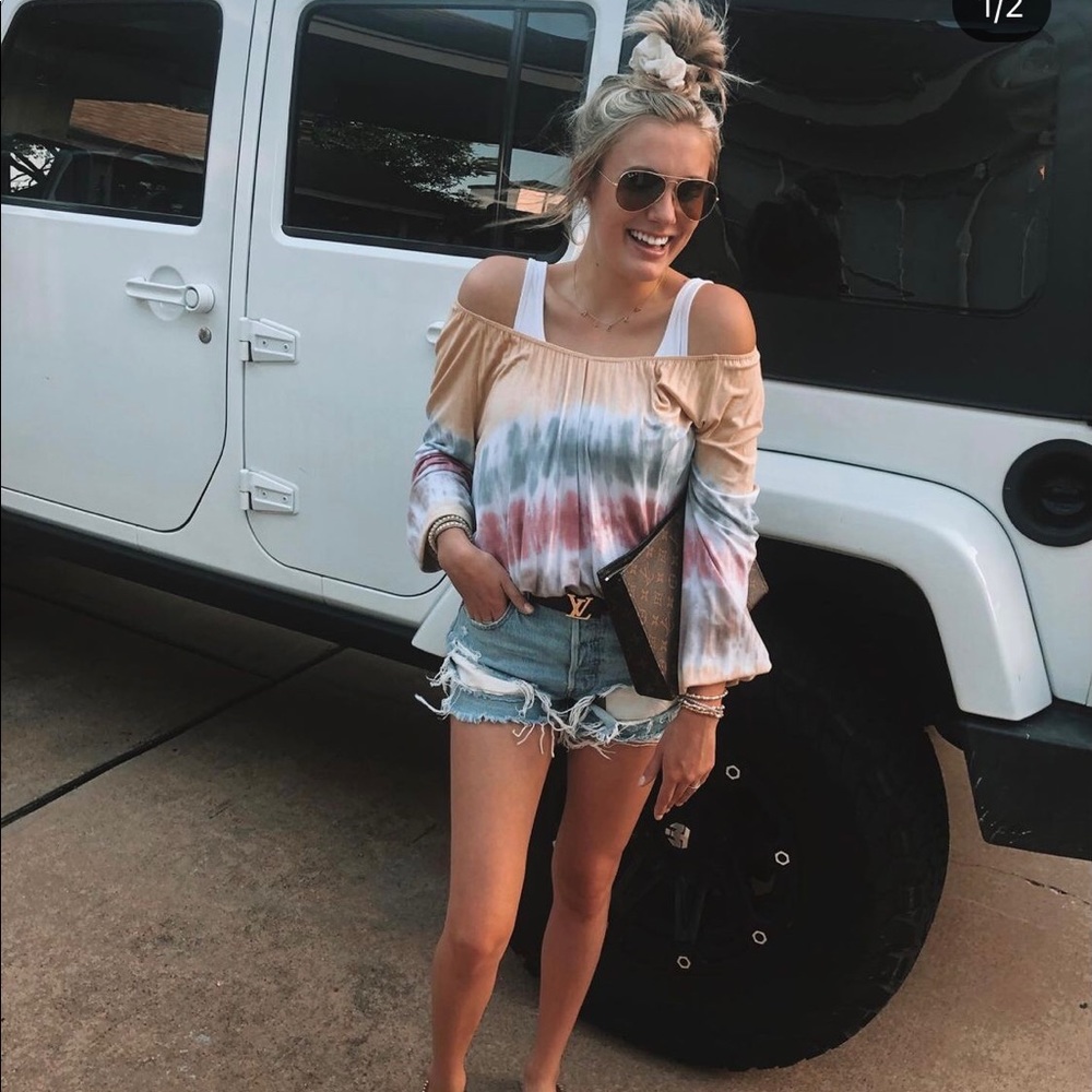 Tie Die Blouse